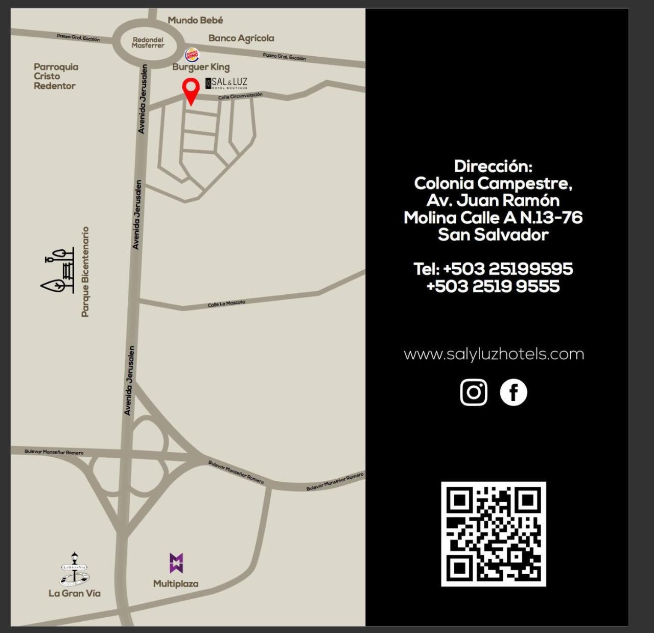 Sal & Luz Hotel Boutique Antiguo Cuscatlan Екстер'єр фото
